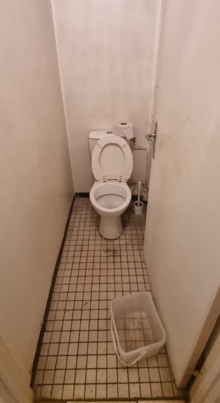 WC avant rénovation