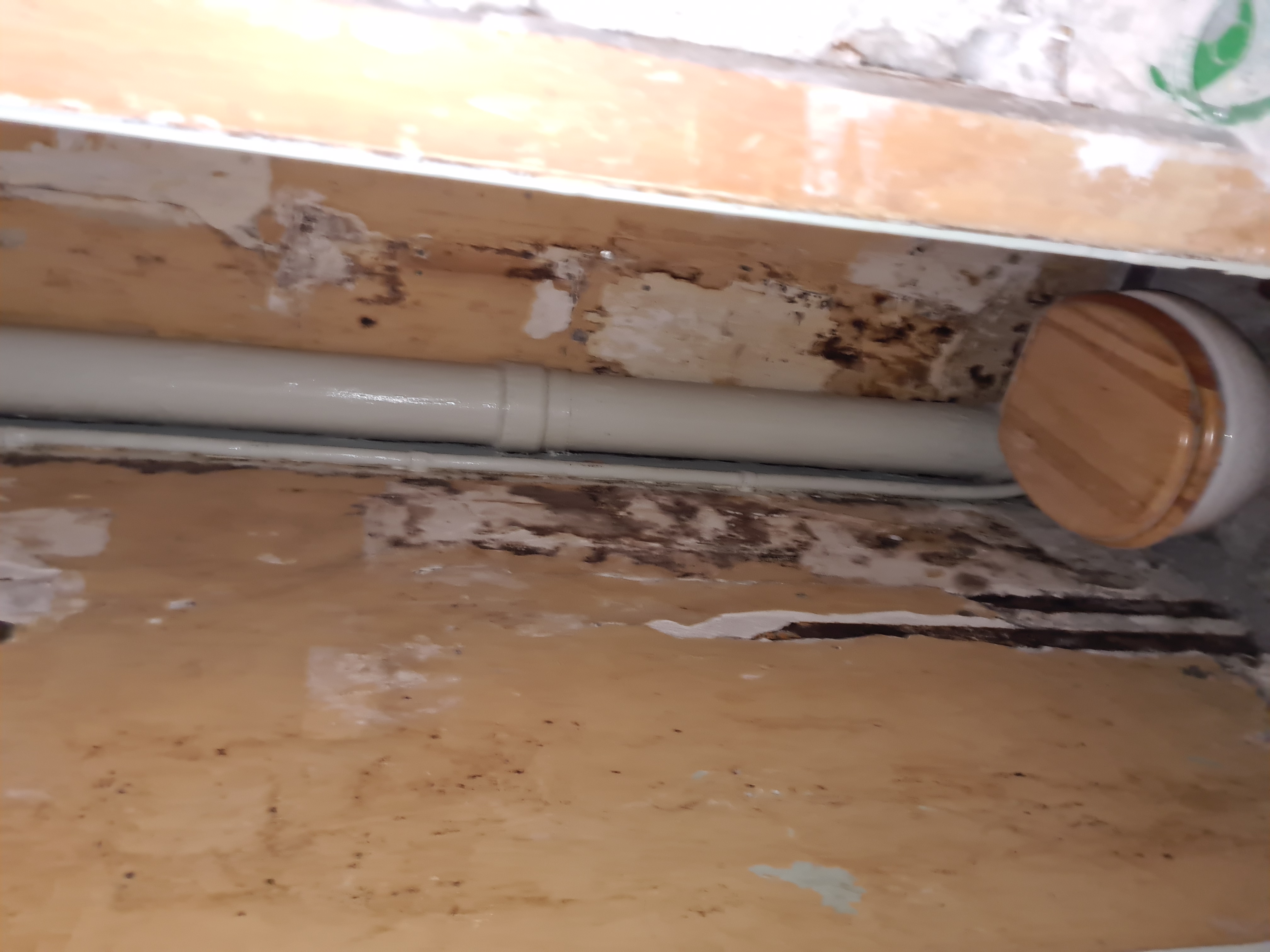 Sol avant rénovation